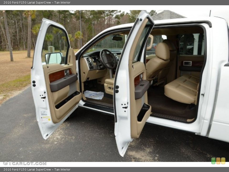 Tan Interior Photo for the 2010 Ford F150 Lariat SuperCrew #76537610
