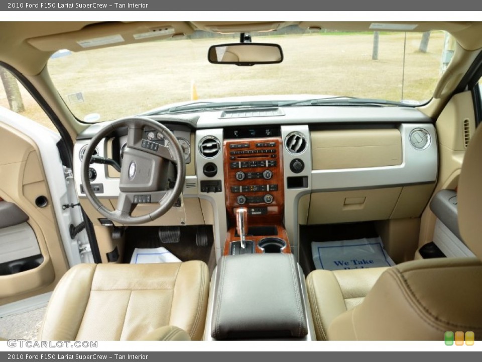 Tan Interior Dashboard for the 2010 Ford F150 Lariat SuperCrew #76537667