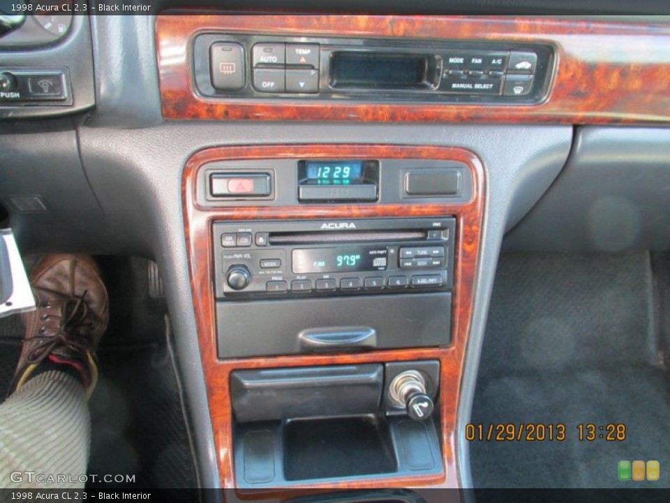 Black Interior Controls for the 1998 Acura CL 2.3 #76537739