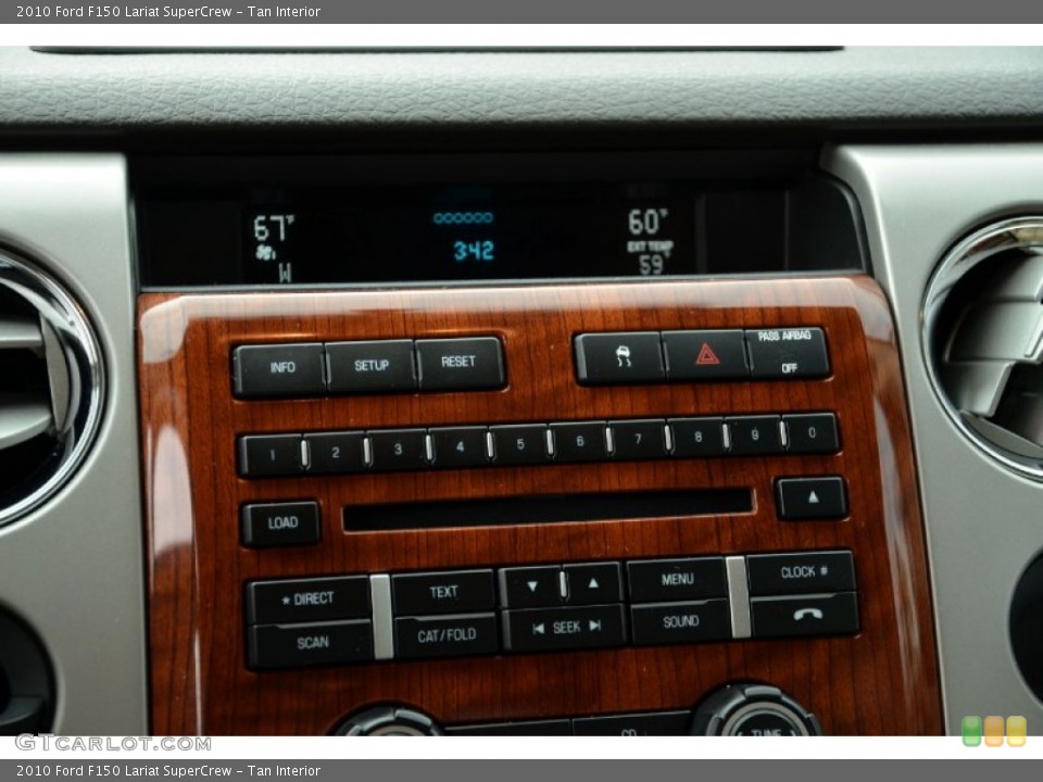 Tan Interior Controls for the 2010 Ford F150 Lariat SuperCrew #76537809