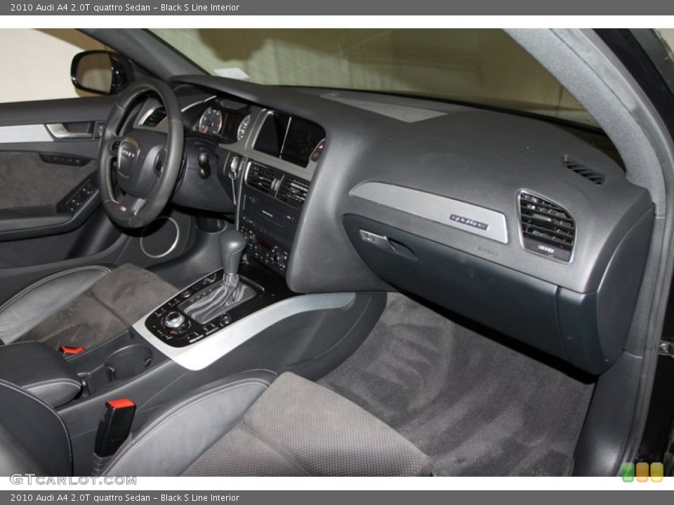 Black S Line Interior Dashboard for the 2010 Audi A4 2.0T quattro Sedan #76539542