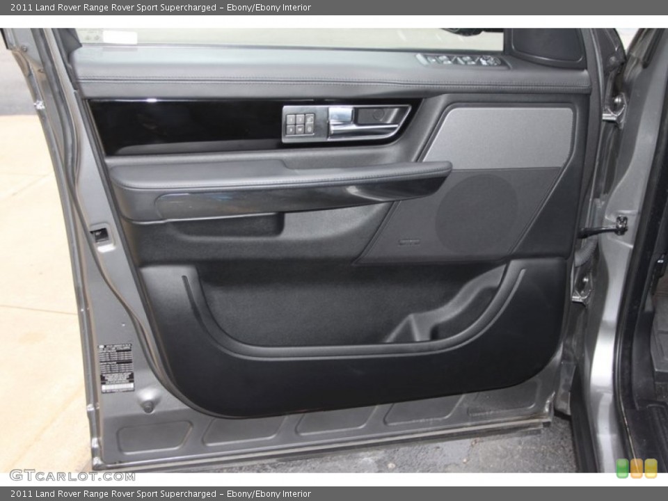 Ebony/Ebony Interior Door Panel for the 2011 Land Rover Range Rover Sport Supercharged #76539968