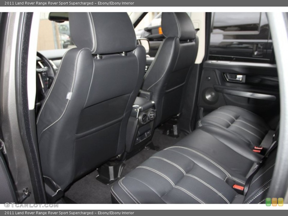 Ebony/Ebony Interior Rear Seat for the 2011 Land Rover Range Rover Sport Supercharged #76540025