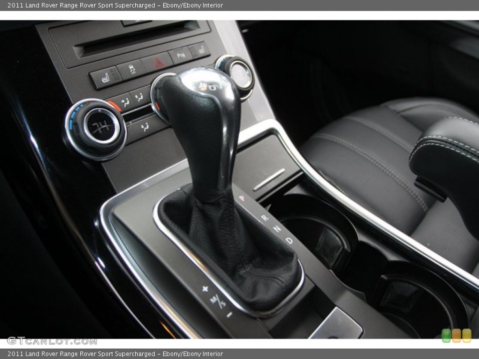 Ebony/Ebony Interior Transmission for the 2011 Land Rover Range Rover Sport Supercharged #76540190