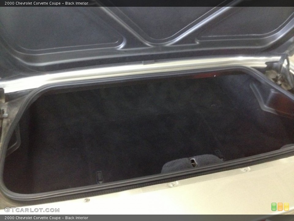 Black Interior Trunk for the 2000 Chevrolet Corvette Coupe #76540300