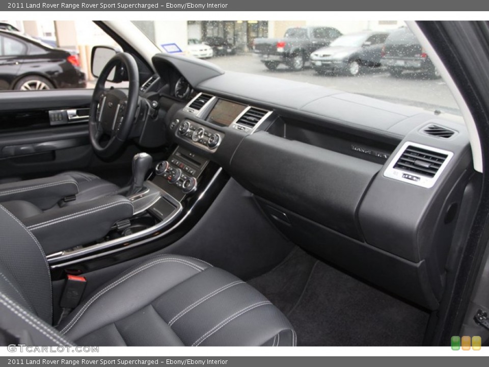 Ebony/Ebony Interior Photo for the 2011 Land Rover Range Rover Sport Supercharged #76540358