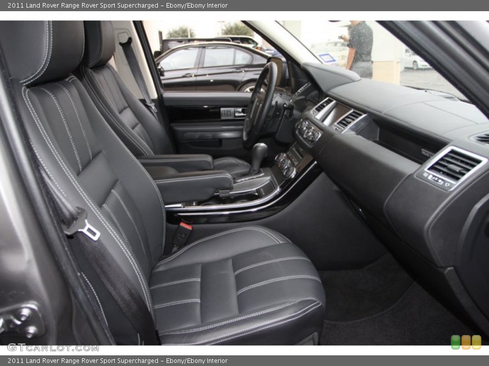 Ebony/Ebony Interior Front Seat for the 2011 Land Rover Range Rover Sport Supercharged #76540379