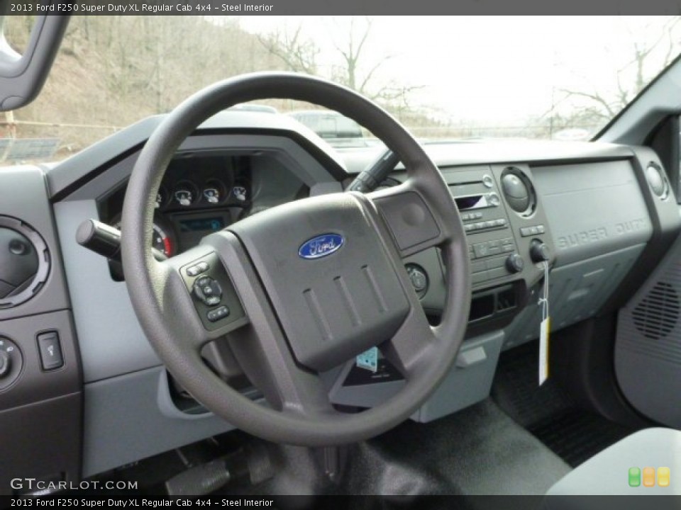Steel Interior Dashboard for the 2013 Ford F250 Super Duty XL Regular Cab 4x4 #76541970