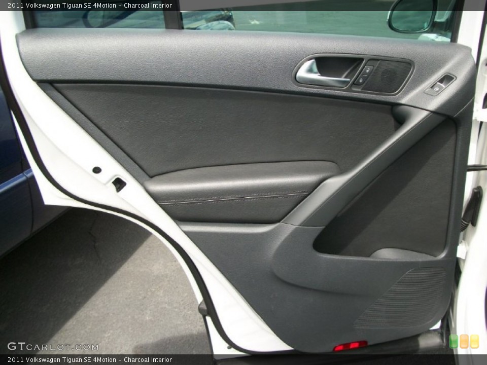 Charcoal Interior Door Panel for the 2011 Volkswagen Tiguan SE 4Motion #76542100