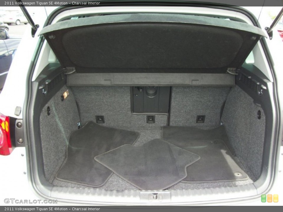 Charcoal Interior Trunk for the 2011 Volkswagen Tiguan SE 4Motion #76542123