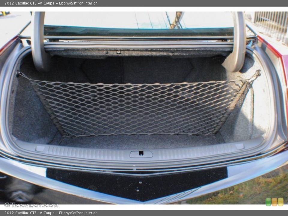 Ebony/Saffron Interior Trunk for the 2012 Cadillac CTS -V Coupe #76542452