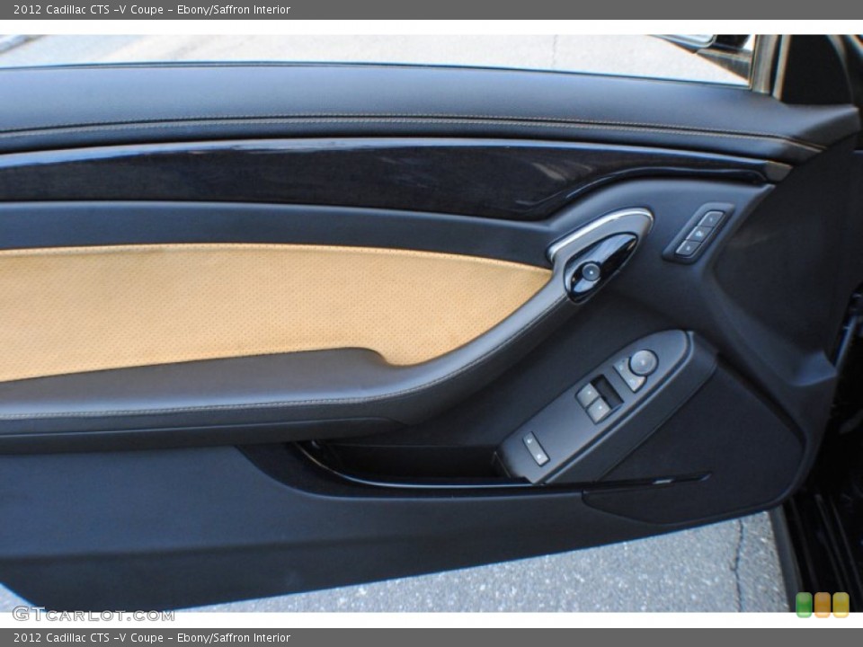 Ebony/Saffron Interior Door Panel for the 2012 Cadillac CTS -V Coupe #76542467