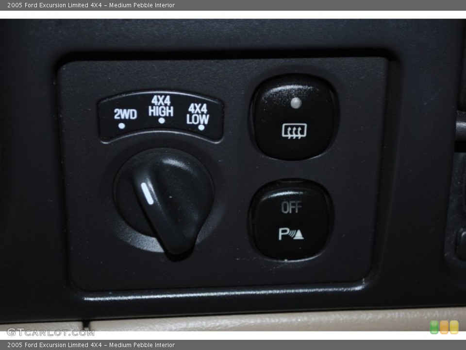 Medium Pebble Interior Controls for the 2005 Ford Excursion Limited 4X4 #76543195