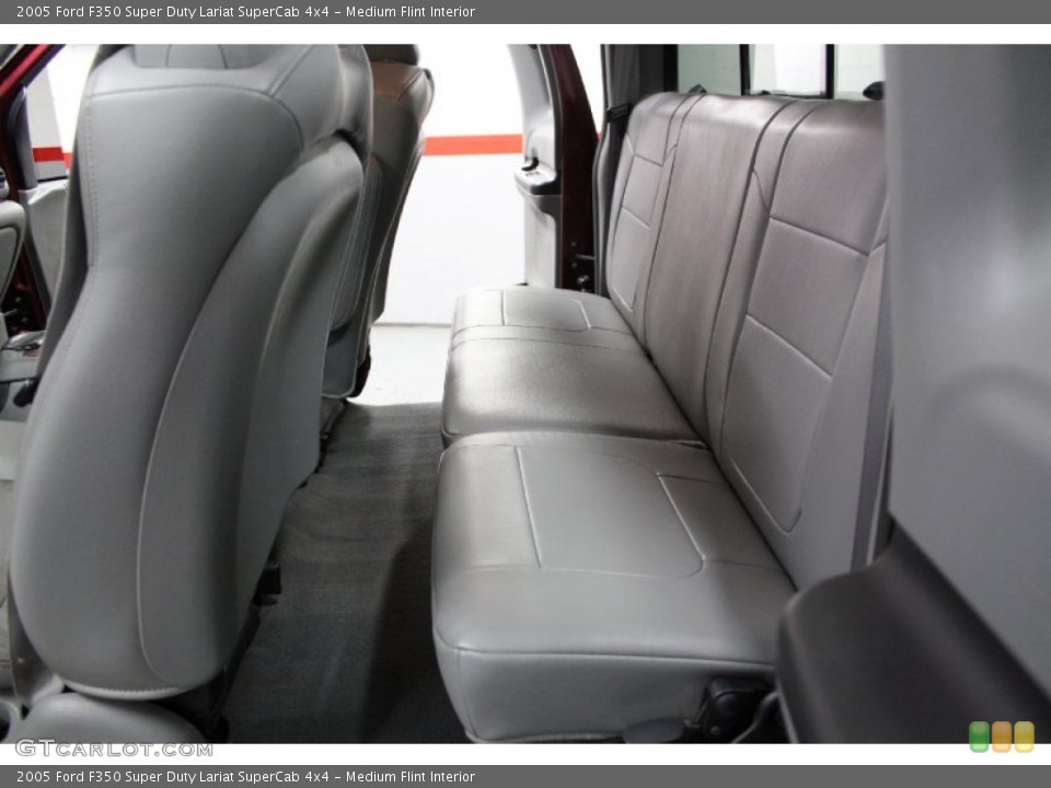 Medium Flint Interior Rear Seat for the 2005 Ford F350 Super Duty Lariat SuperCab 4x4 #76544293