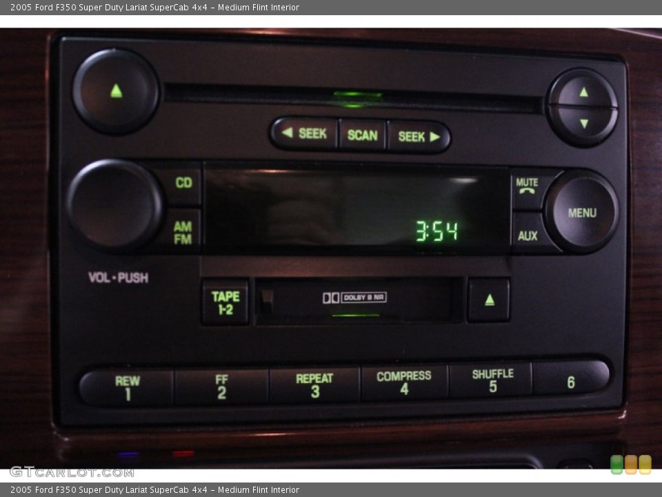 Medium Flint Interior Audio System for the 2005 Ford F350 Super Duty Lariat SuperCab 4x4 #76544846