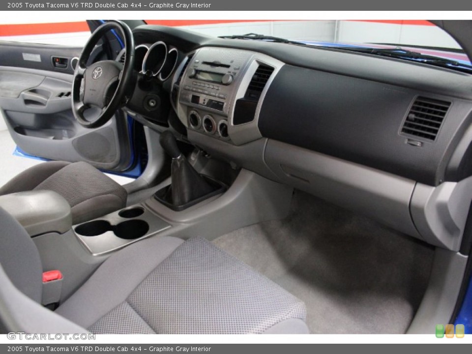 Graphite Gray Interior Dashboard for the 2005 Toyota Tacoma V6 TRD Double Cab 4x4 #76546328