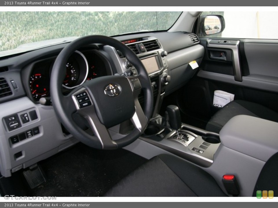 Graphite Interior Dashboard for the 2013 Toyota 4Runner Trail 4x4 #76546895