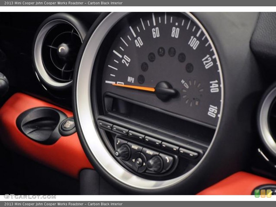 Carbon Black Interior Gauges for the 2013 Mini Cooper John Cooper Works Roadster #76547740