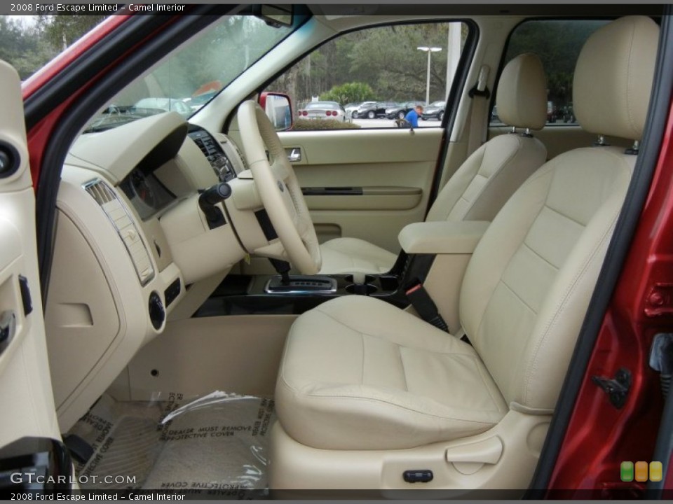 Camel Interior Photo for the 2008 Ford Escape Limited #76549508