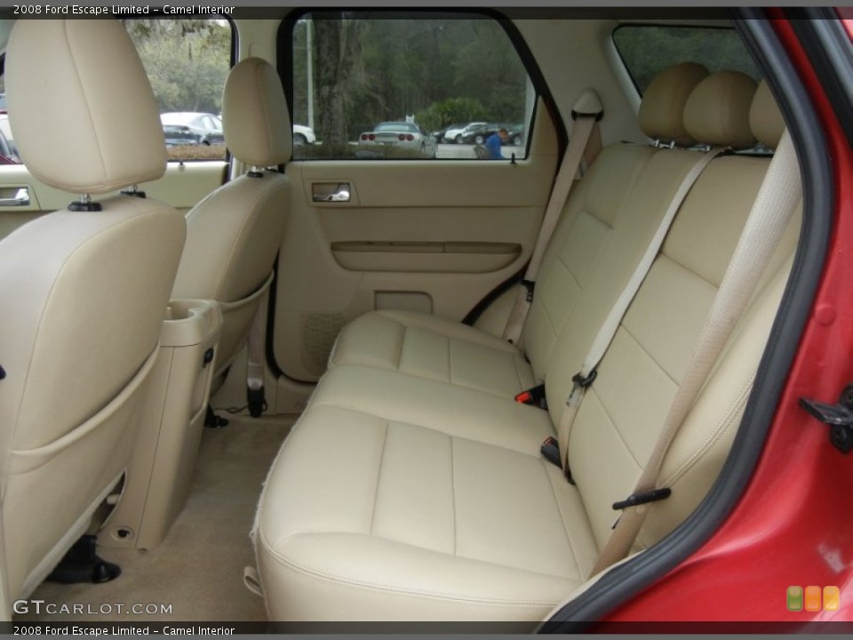 Camel Interior Rear Seat for the 2008 Ford Escape Limited #76549565