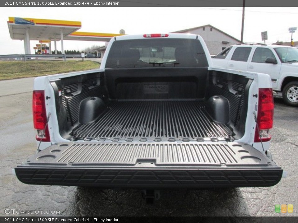 Ebony Interior Trunk for the 2011 GMC Sierra 1500 SLE Extended Cab 4x4 #76550104