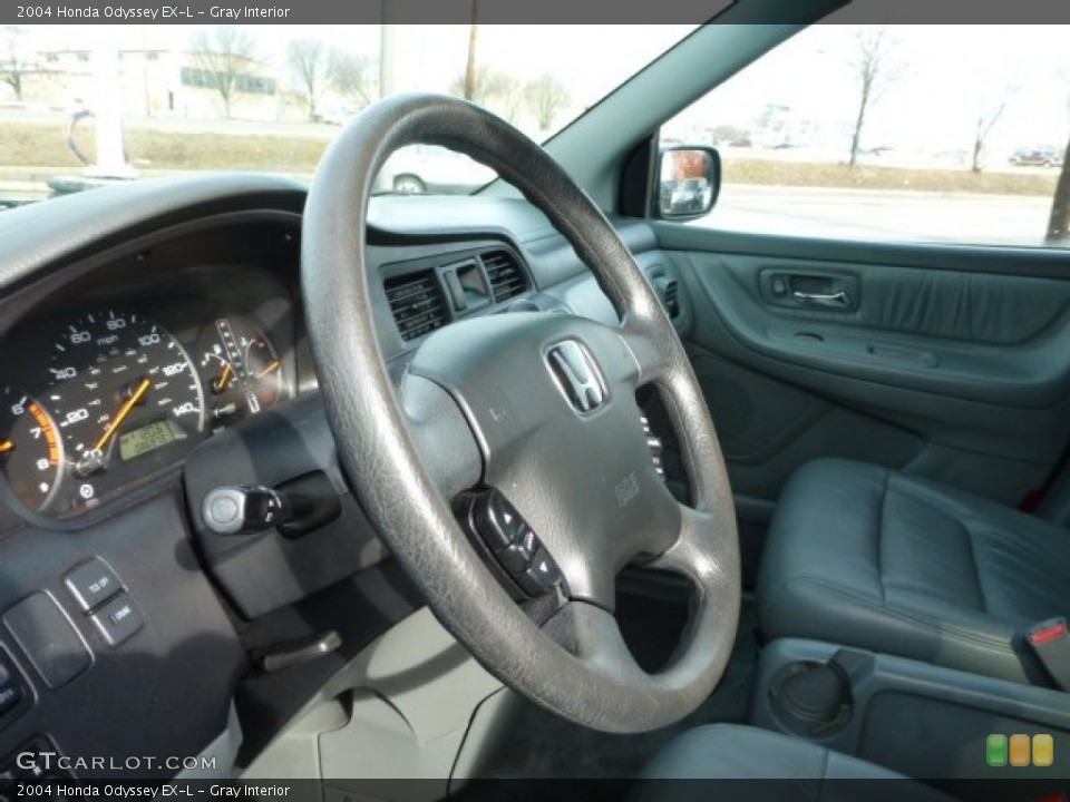 Gray Interior Steering Wheel for the 2004 Honda Odyssey EX-L #76552094