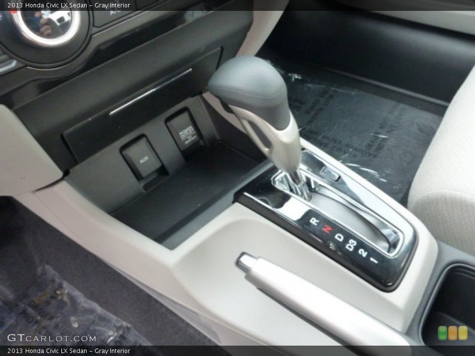Gray Interior Transmission for the 2013 Honda Civic LX Sedan #76554251