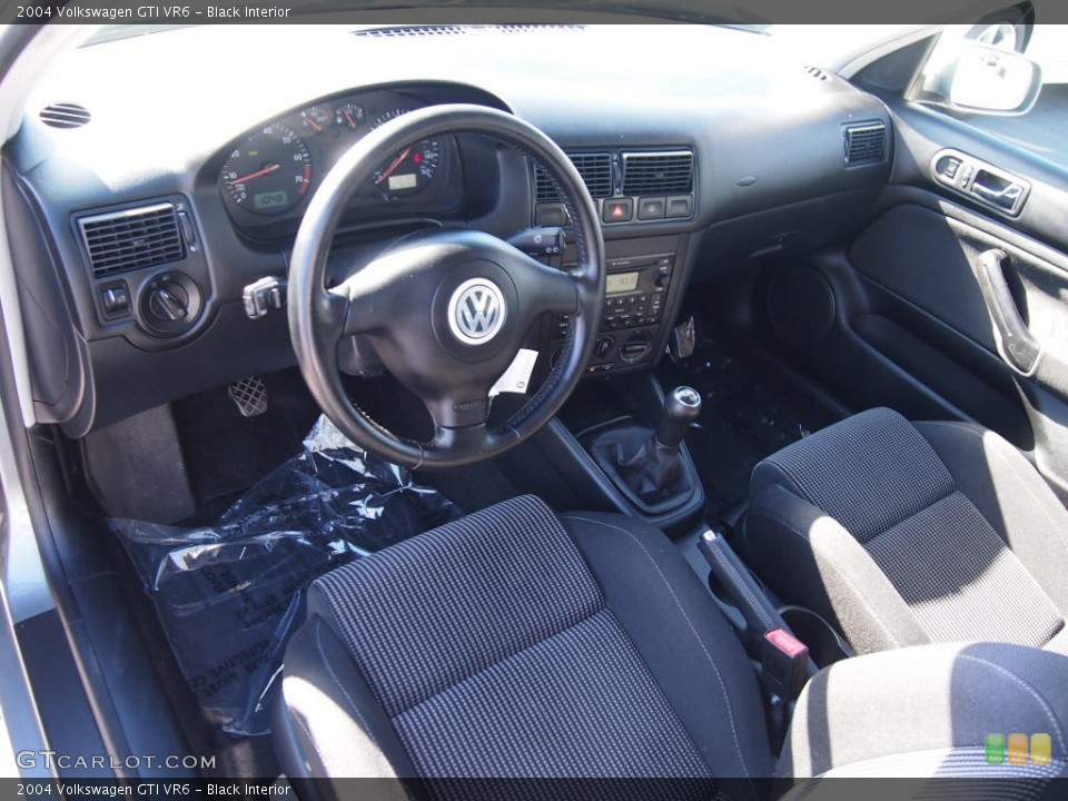 Black 2004 Volkswagen GTI Interiors