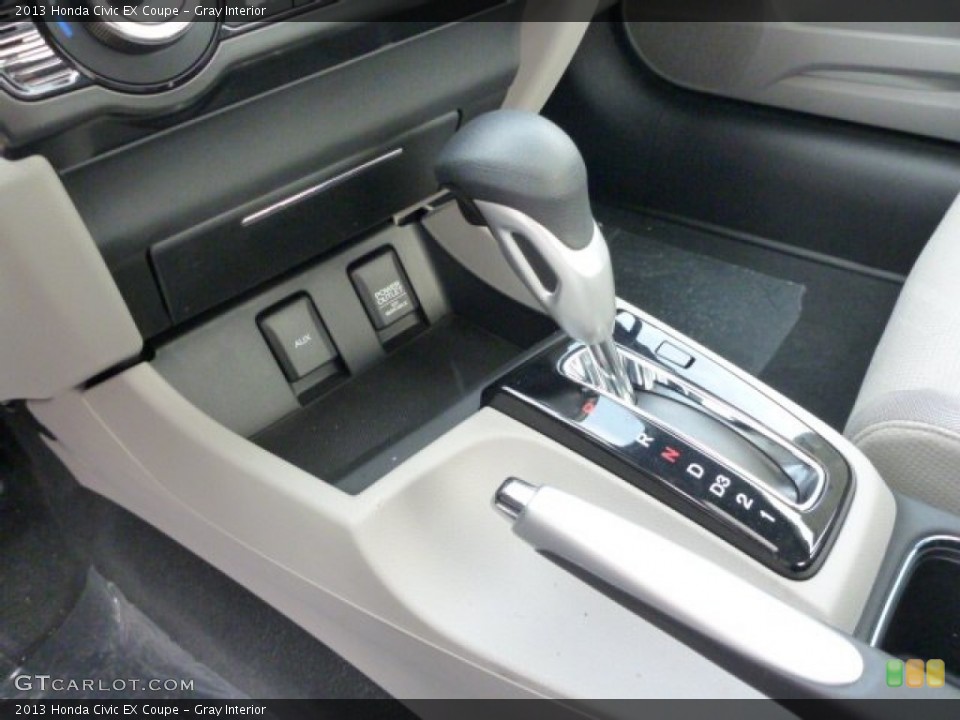 Gray Interior Transmission for the 2013 Honda Civic EX Coupe #76557035