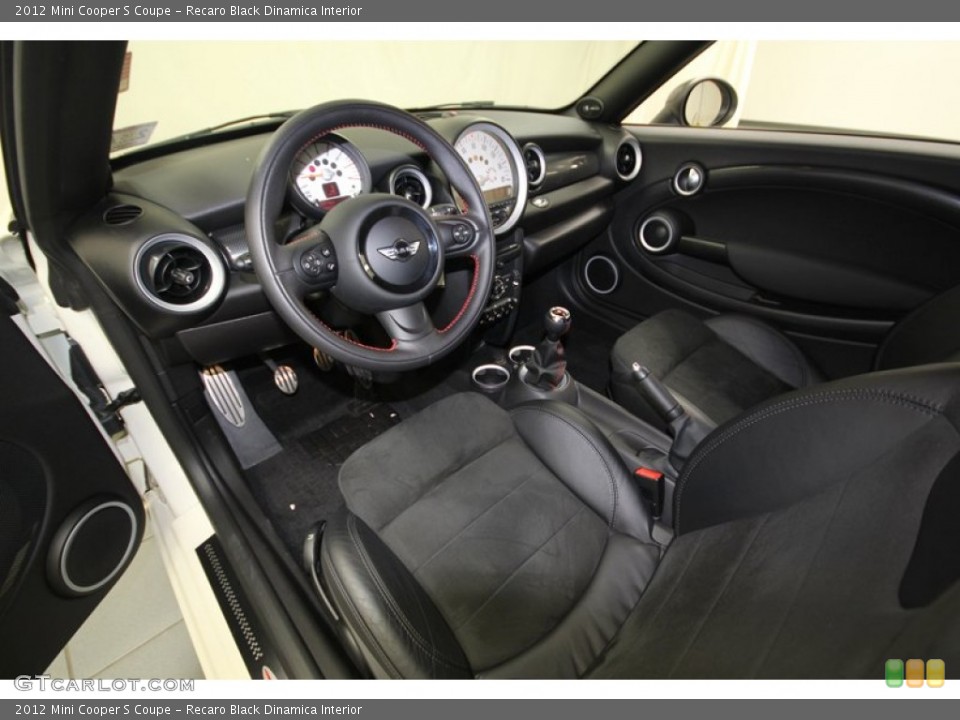 Recaro Black Dinamica Interior Photo for the 2012 Mini Cooper S Coupe #76557654