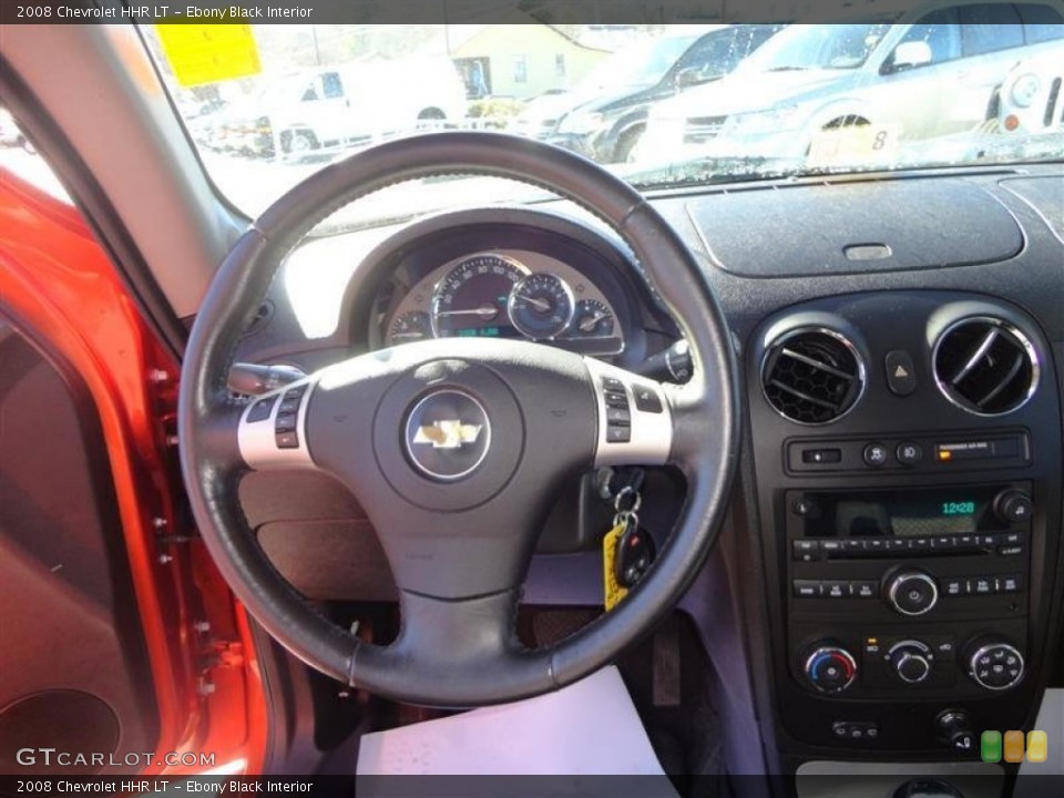 Ebony Black Interior Dashboard for the 2008 Chevrolet HHR LT #76557695