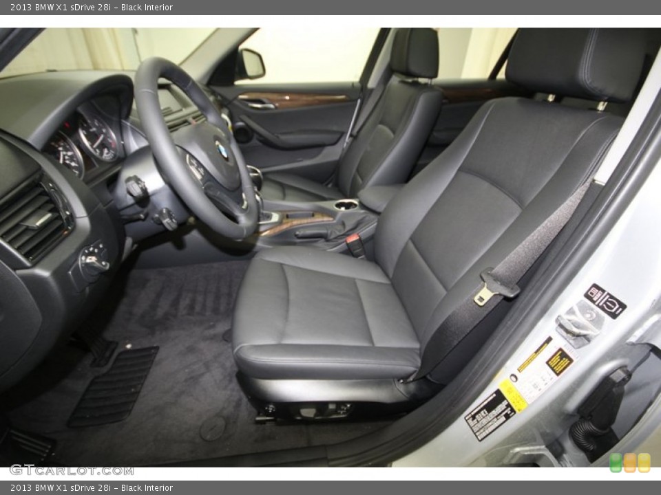 Black Interior Photo for the 2013 BMW X1 sDrive 28i #76559588