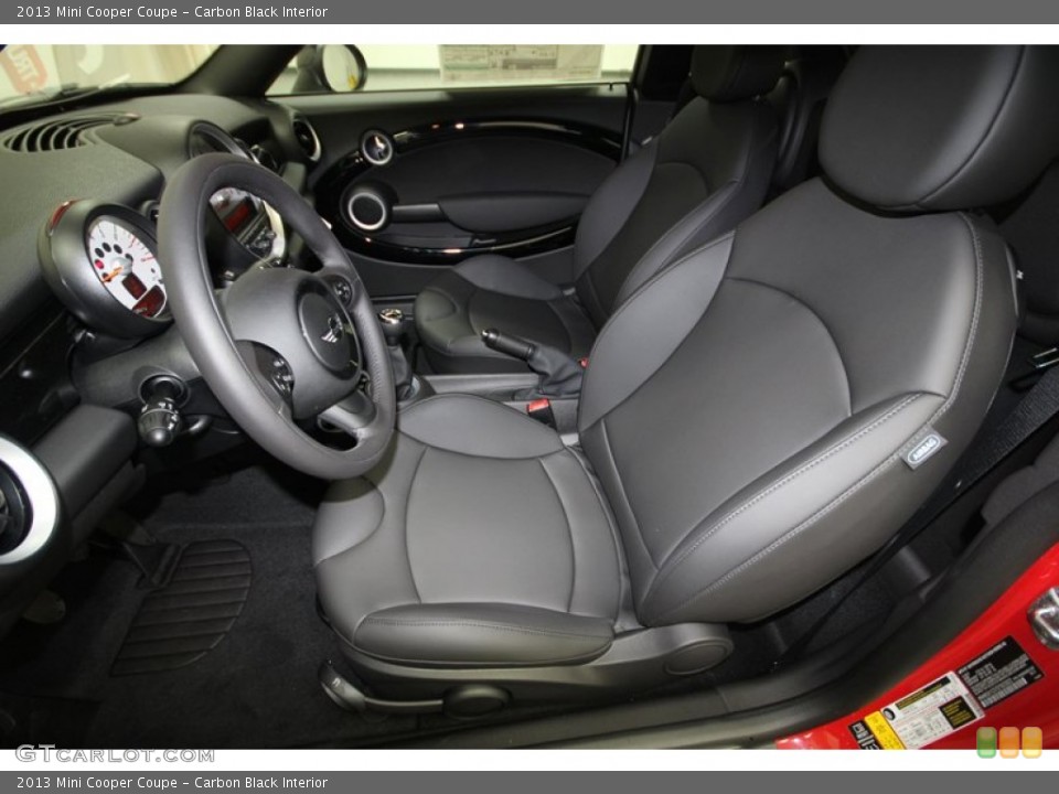 Carbon Black Interior Front Seat for the 2013 Mini Cooper Coupe #76559759