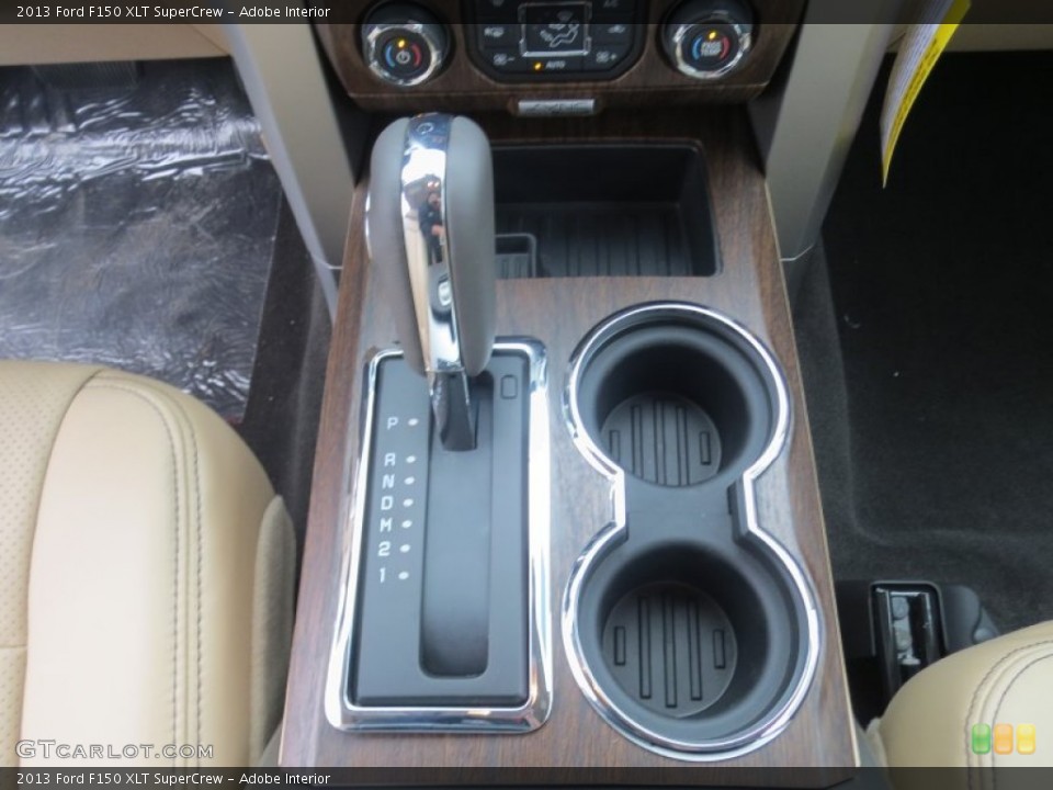 Adobe Interior Transmission for the 2013 Ford F150 XLT SuperCrew #76562021