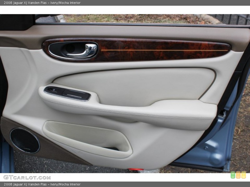 Ivory/Mocha Interior Door Panel for the 2008 Jaguar XJ Vanden Plas #76566262