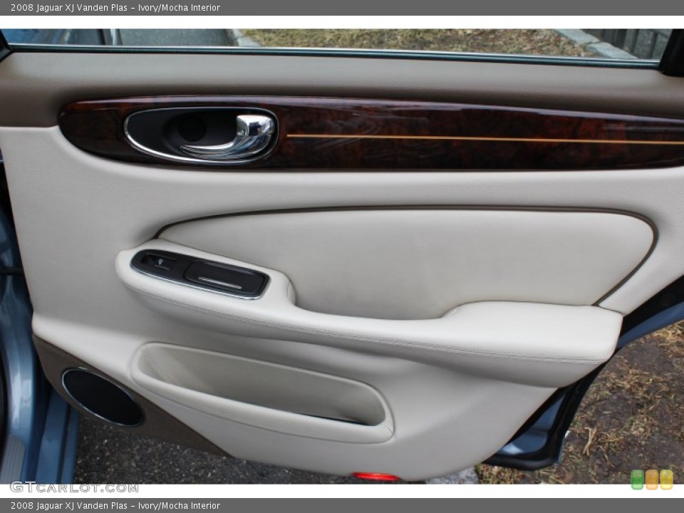 Ivory/Mocha Interior Door Panel for the 2008 Jaguar XJ Vanden Plas #76566303