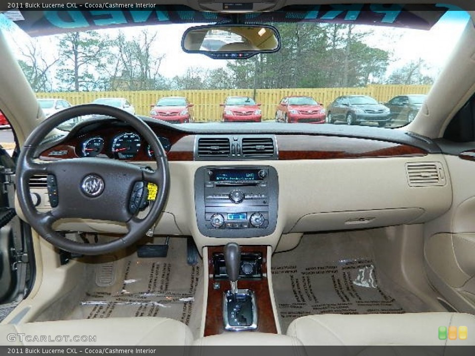 Cocoa/Cashmere Interior Dashboard for the 2011 Buick Lucerne CXL #76566410