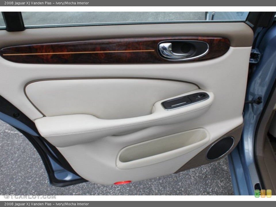 Ivory/Mocha Interior Door Panel for the 2008 Jaguar XJ Vanden Plas #76566424
