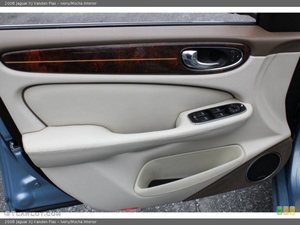 Ivory/Mocha Interior Door Panel for the 2008 Jaguar XJ Vanden Plas #76566494