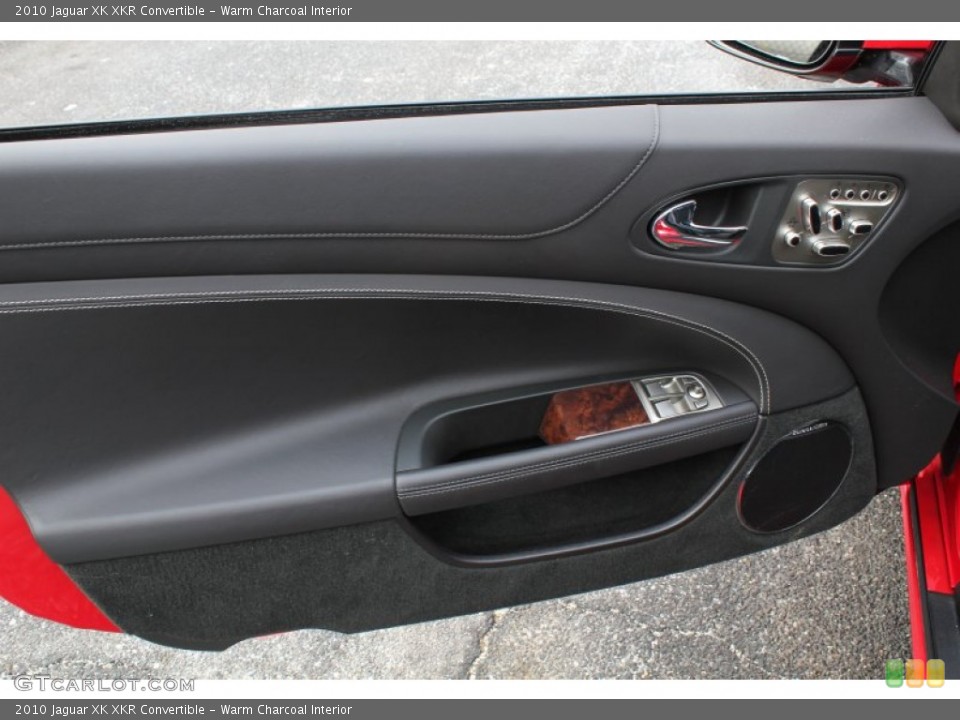 Warm Charcoal Interior Door Panel for the 2010 Jaguar XK XKR Convertible #76567108