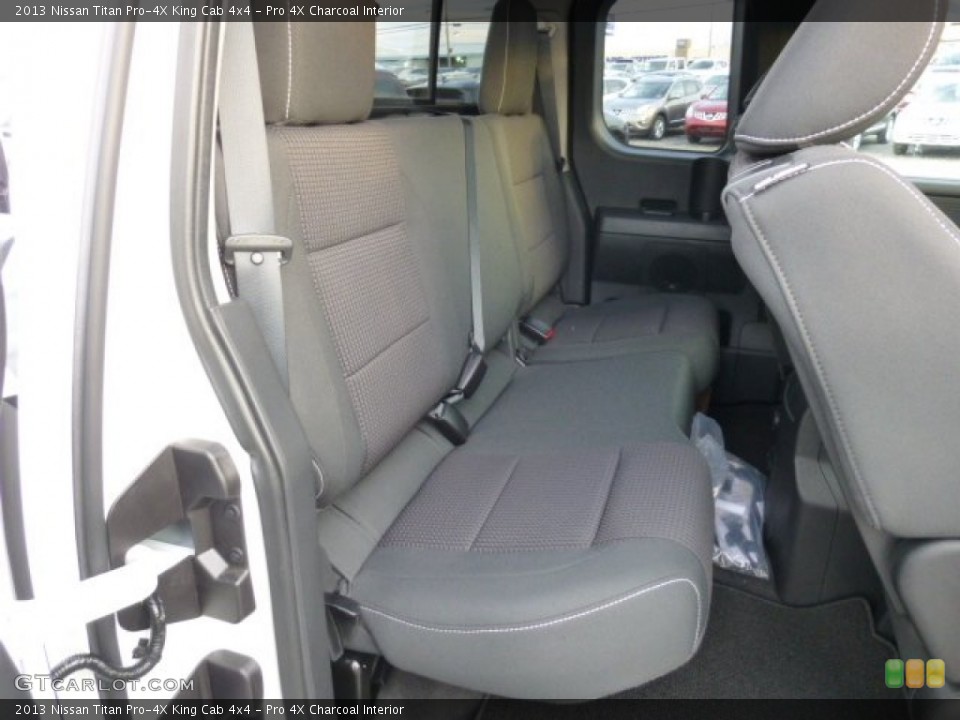 Pro 4X Charcoal Interior Rear Seat for the 2013 Nissan Titan Pro-4X King Cab 4x4 #76567588