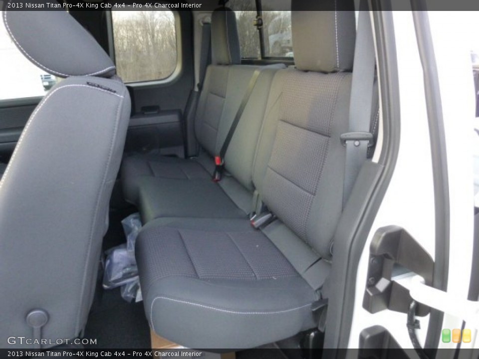 Pro 4X Charcoal Interior Rear Seat for the 2013 Nissan Titan Pro-4X King Cab 4x4 #76567630