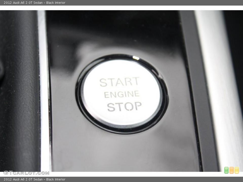 Black Interior Controls for the 2012 Audi A6 2.0T Sedan #76568236