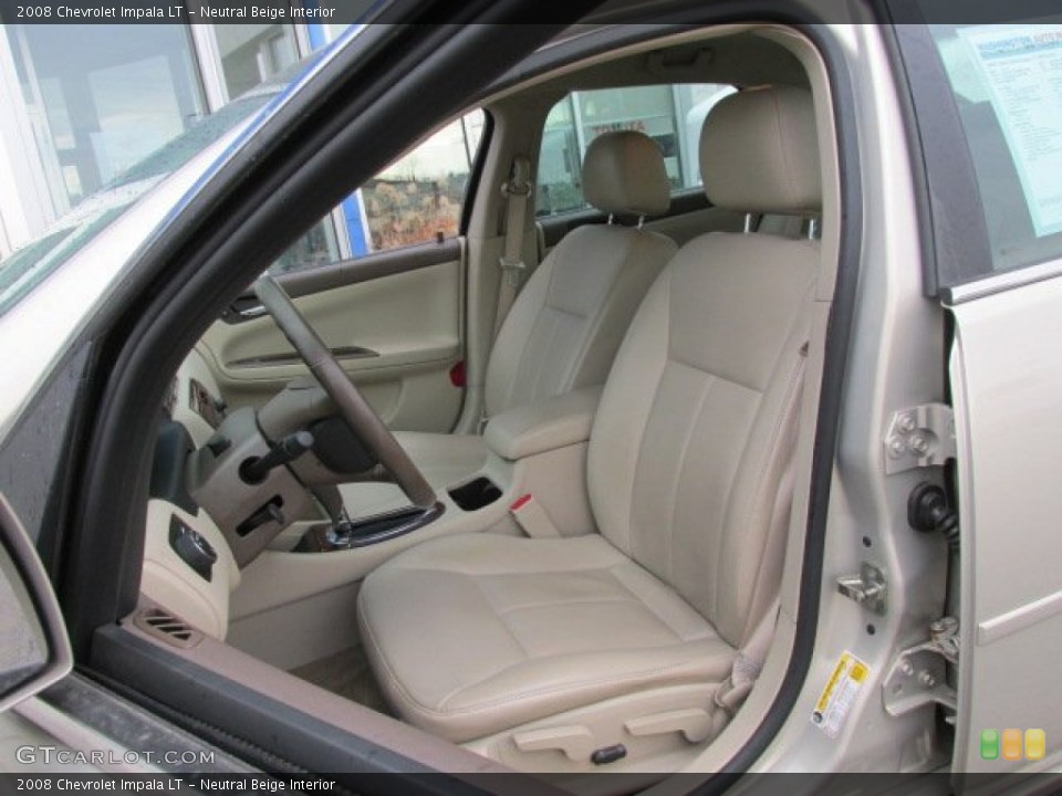 Neutral Beige Interior Photo for the 2008 Chevrolet Impala LT #76568344