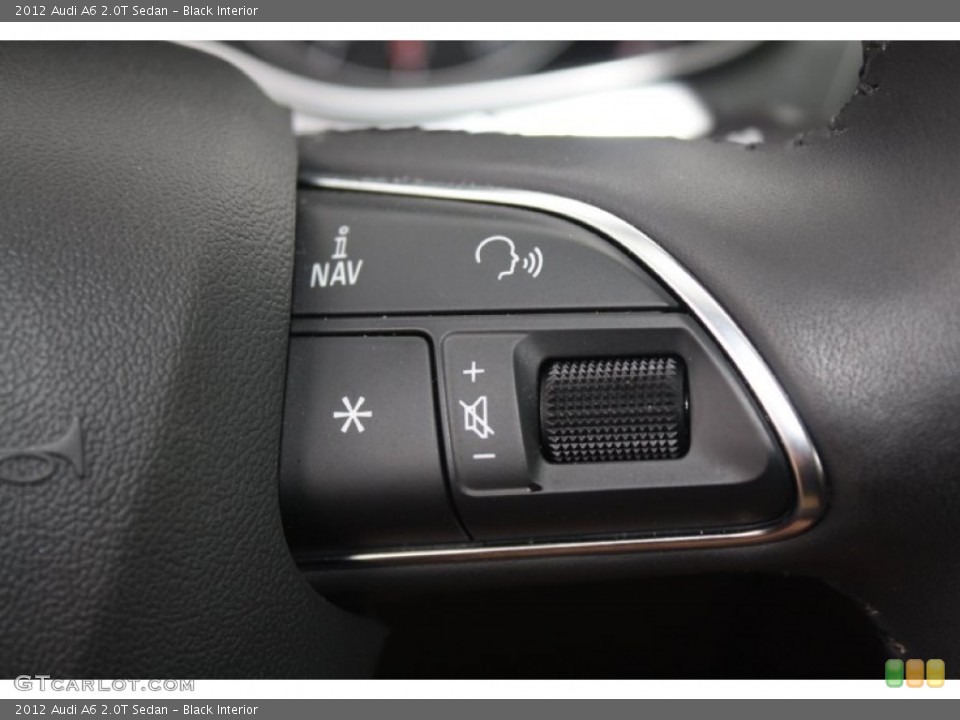 Black Interior Controls for the 2012 Audi A6 2.0T Sedan #76568377