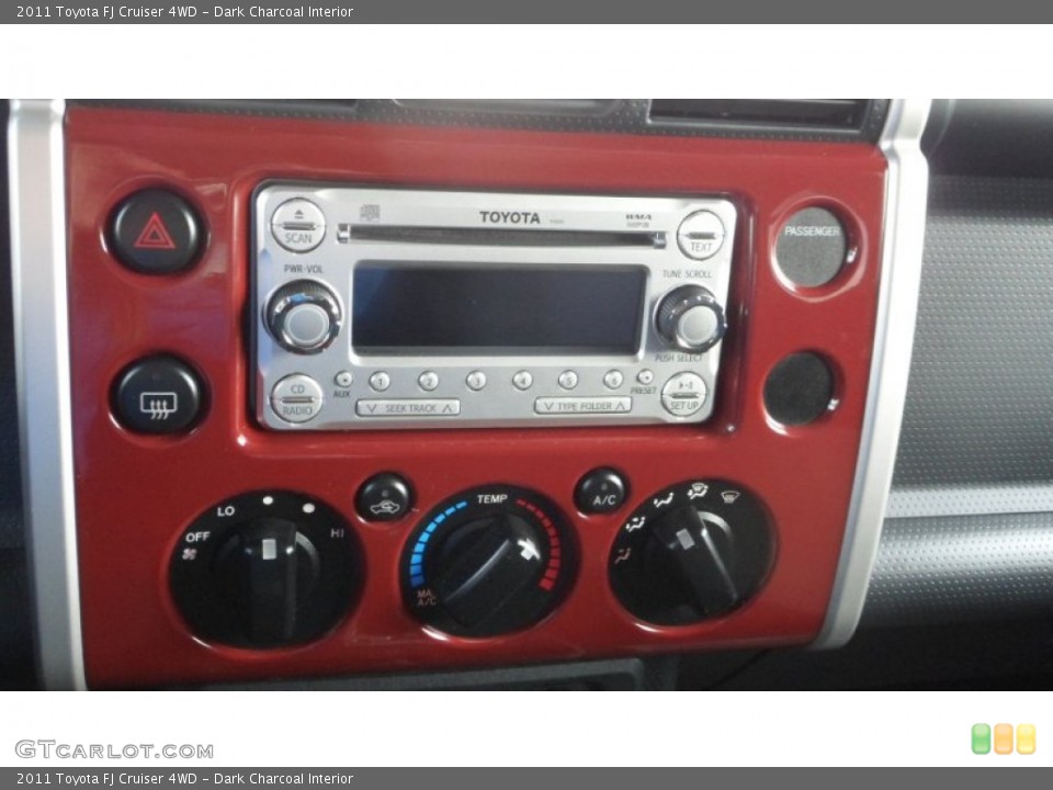 Dark Charcoal Interior Audio System for the 2011 Toyota FJ Cruiser 4WD #76568490