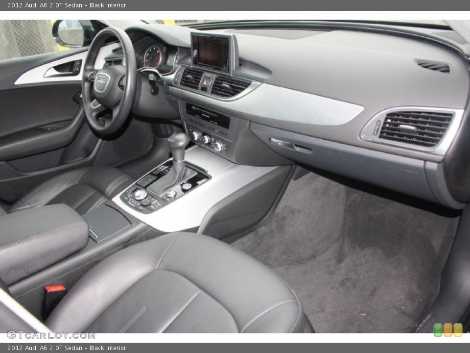 Black Interior Dashboard for the 2012 Audi A6 2.0T Sedan #76568653