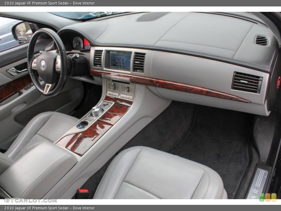 Dove Interior Dashboard for the 2010 Jaguar XF Premium Sport Sedan #76568928