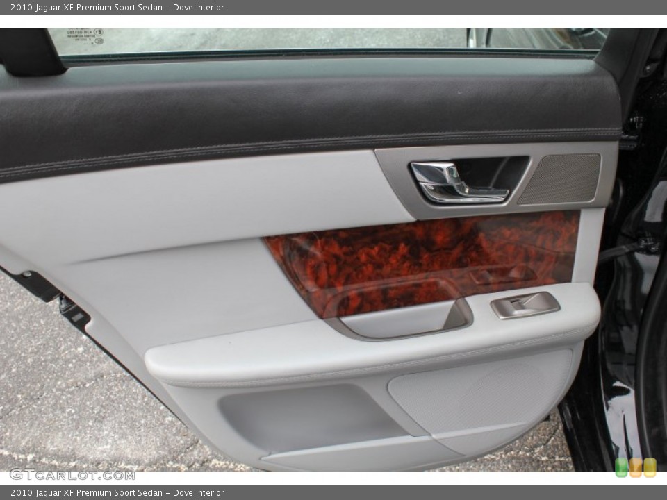 Dove Interior Door Panel for the 2010 Jaguar XF Premium Sport Sedan #76568985