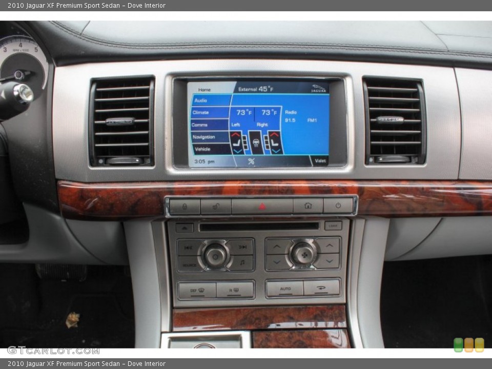 Dove Interior Controls for the 2010 Jaguar XF Premium Sport Sedan #76569066